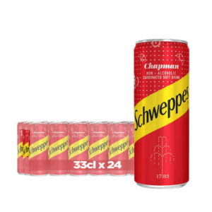 Nigerian Schweppes Cans (Case of 24)