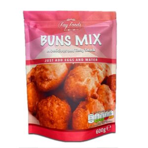Fays Food Buns Mix 650g x 12